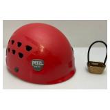 Petzl Ecrin-Roc Type 2 Class C Climbers Helmet Adjustable And Black Diamond ATC Sport Belay Device Petzl Ecrin-Roc Type 2 Class C Climbers Helmet Adjustable And Black Diamond ATC Sport Belay Device