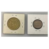 Misc. Foreign Coins And More (Some In Protective Sleeves) Misc. Foreign Coins And More (Some In Protective Sleeves)