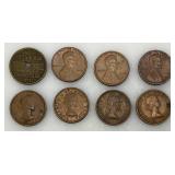 Misc. Foreign Coins And More (Some In Protective Sleeves) Misc. Foreign Coins And More (Some In Protective Sleeves)