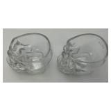 Two Vintage Crystal Head Vodka Skull Drinking Glasses 3 3/4" x 5" Two Vintage Crystal Head Vodka Skull Drinking Glasses 3 3/4" x 5"