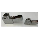 Vintage Large Zippo Style Lighters 4 1/2" & 6 1/4" Vintage Large Zippo Style Lighters 4 1/2" & 6 1/4"