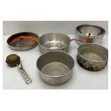 Misc. Vintage Camping Items Including Muti Tools, Lighters, Cooker Set & More Misc. Vintage Camping Items Including Muti Tools, Lighters, Cooker Set & More
