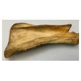 Wolf Painting On Animal Bone Wolf Painting On Animal Bone