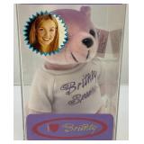 Britney Spears 1999 Pink Limited Edition Collectible Bean Bear In Case (Factory Sealed) Britney Spears 1999 Pink Limited Edition Collectible Bean Bear In Case (Factory Sealed)