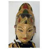 Vintage Asian/Oriental Large 22" Stick Puppet Vintage Asian/Oriental Large 22" Stick Puppet