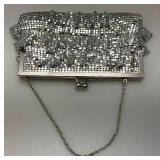 Vintage Whiting & Davis Mesh Hand Bag & Icing Mesh Hand Bag Vintage Whiting & Davis Mesh Hand Bag & Icing Mesh Hand Bag