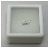 Lab Created 1.51 CT White Topaz Oval (In Protective Case) Lab Created 1.51 CT White Topaz Oval (In Protective Case)