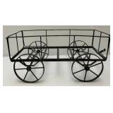 Metal Cart And Wheel Barrow Garden Planters Metal Cart And Wheel Barrow Garden Planters