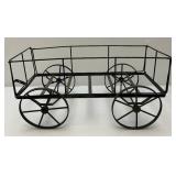 Metal Cart And Wheel Barrow Garden Planters Metal Cart And Wheel Barrow Garden Planters