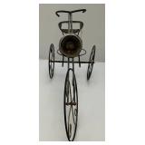 Metal Miniature Chair & Tricycle Garden Planters Metal Miniature Chair & Tricycle Garden Planters