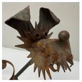 Heavy metal Dog Garden Planter Sculpture Heavy metal Dog Garden Planter Sculpture