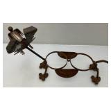 Heavy metal Dog Garden Planter Sculpture Heavy metal Dog Garden Planter Sculpture