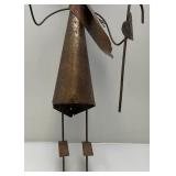 Metal Garden Snowman Statue Metal Garden Snowman Statue