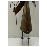 Metal Garden Snowman Statue Metal Garden Snowman Statue