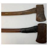 Two Vintage Long Axes Two Vintage Long Axes