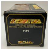 (RELISTED DO TO NO SHOW) Misc. Die Cast Cars In 1:24 Scale Including Welly Lamborghini Diablo And Maisto Special Edition Cadillac Eldorado Biarritz 1:18 Scale (RELISTED DO TO NO SHOW) Misc. Die Cast Cars In 1:24 Scale Including Welly Lamborghini Diablo And Maisto Special Edition Cadillac Eldorado Biarritz 1:18 Scale