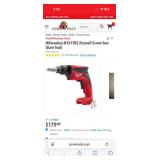 Milwaukee M18 FUEL Drywall Screw Gun BRAND NEW