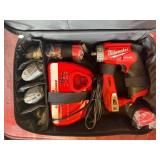 Milwaukee M12 FUEL Installation Drill/Driver Kit 2 Batteries + Charger BRAND NEW