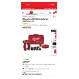 Milwaukee M12 FUEL Installation Drill/Driver Kit 2 Batteries + Charger BRAND NEW