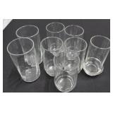 Lot of Assorted Clear Glassware