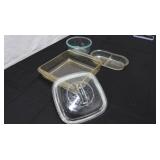 Lot of Assorted Used Pyrex-Style Glassware