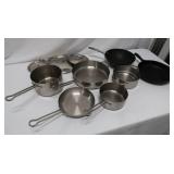 Assorted Pots, Pans, and Skillets