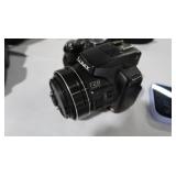 Panasonic Lumix DMC-FZ50 Camera Kit with Flash and Accessories