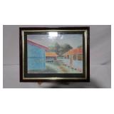 Lot of Two Framed Drawings by Guintana