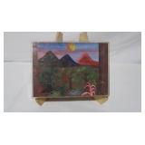 Small Framed Landscape Painting