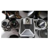 Vintage Nikon Film Camera & Assorted Camera Equipment Lot