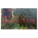 Original Acrylic Painting by Lundeen - "Bluefin Bay on Lake Superior"