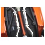 Die-Cast Model 1930s Orange Coupe Car with Removable Hood and Opening Doors Die-Cast Model 1930s Orange Coupe Car with Removable Hood and Opening Doors