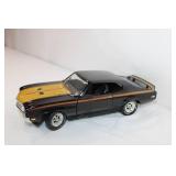 1:18 Scale 1971 Buick GSX Diecast Model Car Black and Gold 1:18 Scale 1971 Buick GSX Diecast Model Car Black and Gold