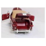 Die-Cast 1949 Ford Convertible Model Car with Opening Doors and Hood Die-Cast 1949 Ford Convertible Model Car with Opening Doors and Hood