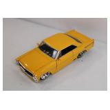 1:24 Scale 1967 Chevy Nova SS Diecast Model Car Yellow 1:24 Scale 1967 Chevy Nova SS Diecast Model Car Yellow