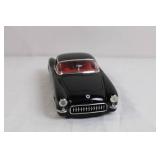 1:24 Scale Die-Cast Black Classic Corvette Model Car 1:24 Scale Die-Cast Black Classic Corvette Model Car