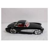 1:24 Scale Die-Cast Black Classic Corvette Model Car 1:24 Scale Die-Cast Black Classic Corvette Model Car