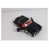 1:24 Scale Die-Cast Black Classic Corvette Model Car 1:24 Scale Die-Cast Black Classic Corvette Model Car