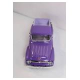 Die-Cast 1956 Ford Pickup Truck Model in Purple Die-Cast 1956 Ford Pickup Truck Model in Purple