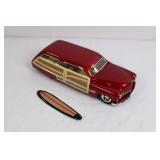 Hot Wheels El Woody Diecast Model Car with Surfboard Hot Wheels El Woody Diecast Model Car with Surfboard