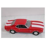 1:18 Scale 1968 Chevrolet Camaro Red Diecast Model Car 1:18 Scale 1968 Chevrolet Camaro Red Diecast Model Car