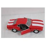 1:18 Scale 1968 Chevrolet Camaro Red Diecast Model Car 1:18 Scale 1968 Chevrolet Camaro Red Diecast Model Car