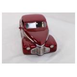 Die-Cast 1940s Classic Red Convertible Model Car Die-Cast 1940s Classic Red Convertible Model Car