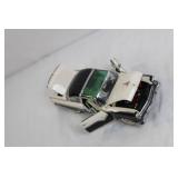 Die-Cast 1955 Ford Crown Victoria Model Car Black and White Die-Cast 1955 Ford Crown Victoria Model Car Black and White
