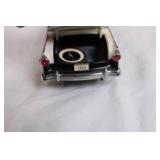 Die-Cast 1955 Ford Crown Victoria Model Car Black and White Die-Cast 1955 Ford Crown Victoria Model Car Black and White