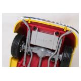 ERTL Die-Cast 1937 Ford Custom Yellow Coupe Model Car ERTL Die-Cast 1937 Ford Custom Yellow Coupe Model Car