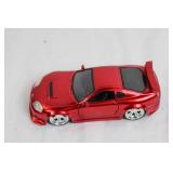 Red Toyota Supra Diecast Model Car with Opening Doors Red Toyota Supra Diecast Model Car with Opening Doors