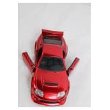 Red Toyota Supra Diecast Model Car with Opening Doors Red Toyota Supra Diecast Model Car with Opening Doors