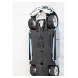 1:24 Scale Diecast VW Beetle Model Car Blue and Silver 1:24 Scale Diecast VW Beetle Model Car Blue and Silver