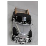 Diecast 1951 Chevrolet Pickup Truck Model with Black and Silver Finish Diecast 1951 Chevrolet Pickup Truck Model with Black and Silver Finish